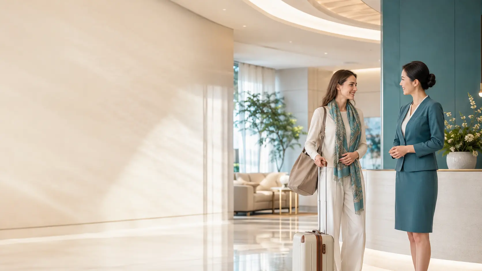 International patient support in a modern medical setting